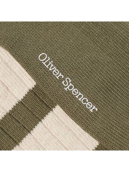 Носки Oliver Spencer зеленые