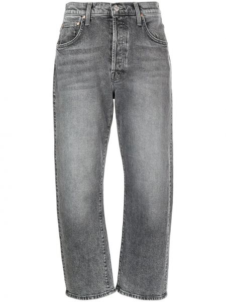 Jeans 7/8 Mother grå