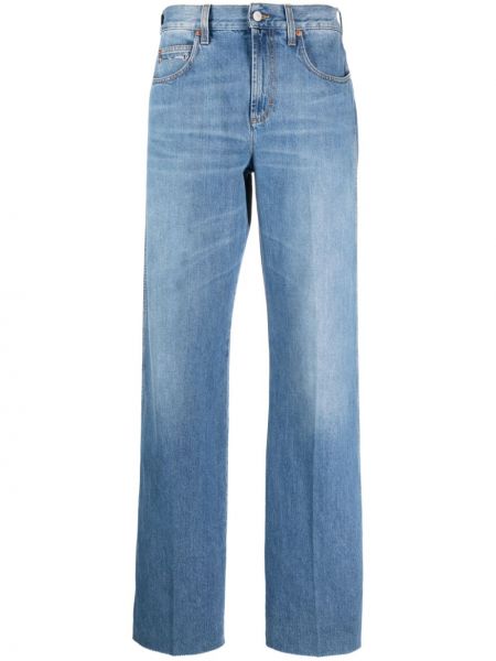 Jeans di cotone Gucci blu