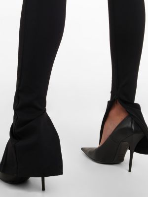 Leggings con cremallera Wardrobe.nyc negro