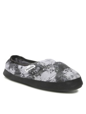 Papuče s printom s printom Nuvola siva