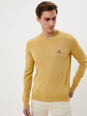 Пуловер Aquascutum, желтый