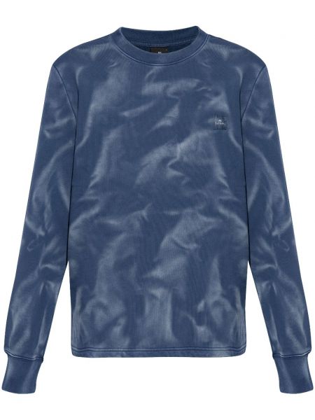 Sweter bawełniany Ps Paul Smith niebieski