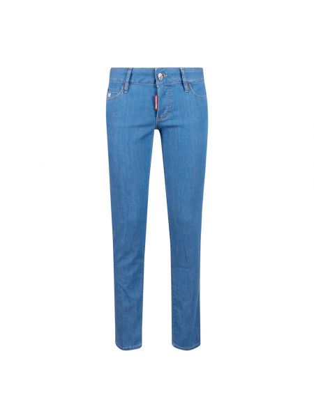 Niebieskie jeansy skinny slim fit Dsquared2