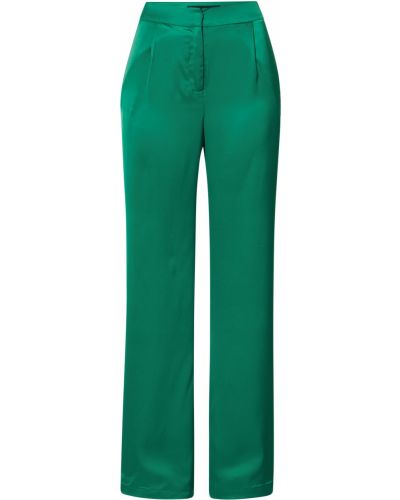 Plisované nohavice Misspap zelená