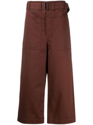 Pantalon en lin Lemaire marron