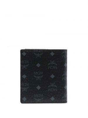 Peňaženka s potlačou Mcm čierna