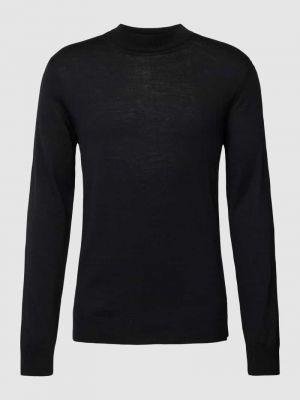 Dzianinowy sweter Joop! Collection czarny