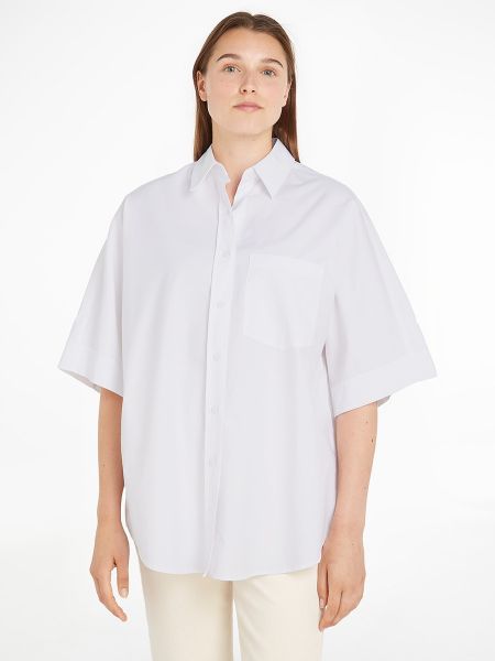 Camisa oversized Calvin Klein blanco