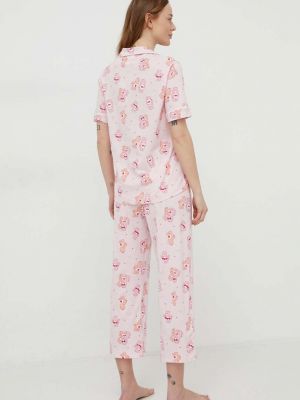 Pamut pizsama Women'secret rózsaszín