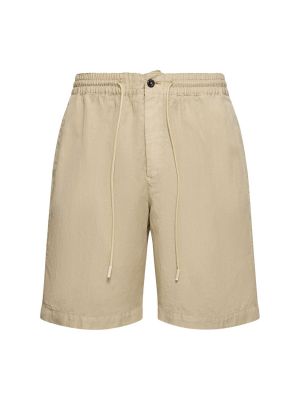 Pantalones cortos lyocell Pt Torino beige