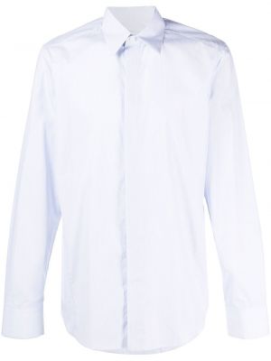 Košile s knoflíky Lanvin modrá
