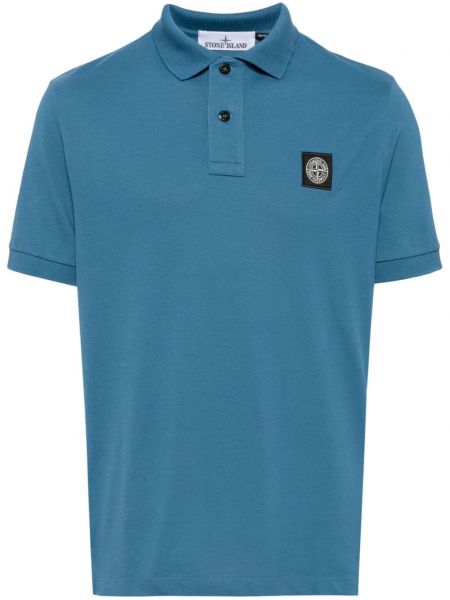 Klassisk poloshirt Stone Island blå