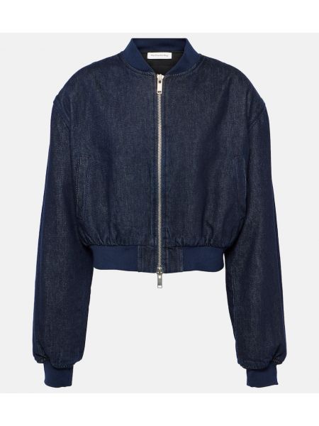 Veste en jean The Frankie Shop bleu