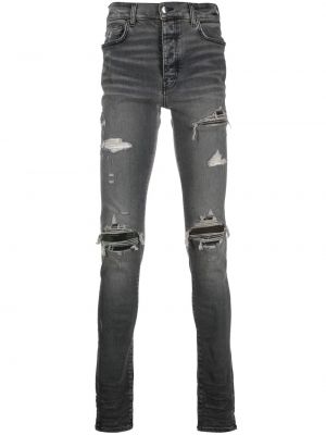 Slank nødlidende skinny jeans Amiri grå