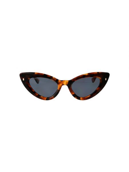 Okulary przeciwsłoneczne Dsquared2 brązowe