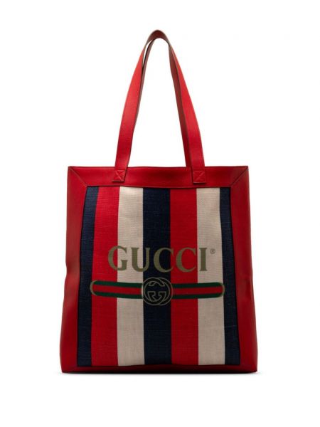 Τσάντα shopper Gucci Pre-owned κόκκινο
