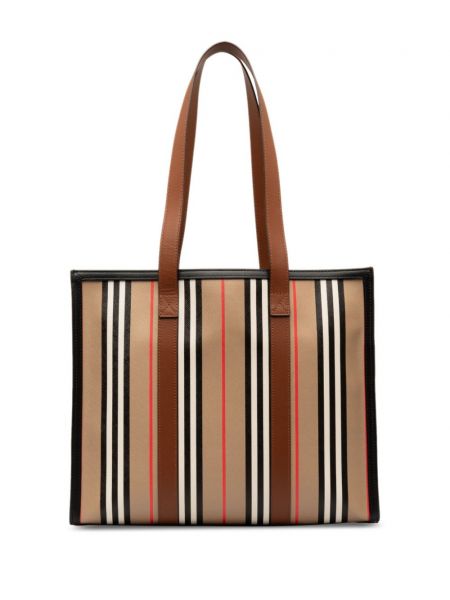 Shopper à rayures Burberry Pre-owned