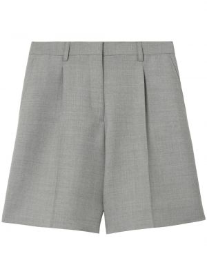 Woll shorts ausgestellt Burberry grau
