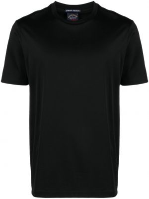 Bombažna srajca Paul & Shark črna