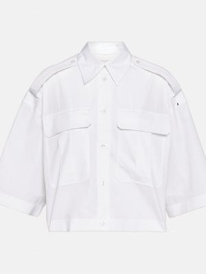 Bavlnená košeľa Sportmax biela