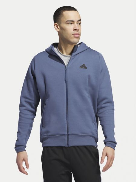 Laza szabású pulóver Adidas kék