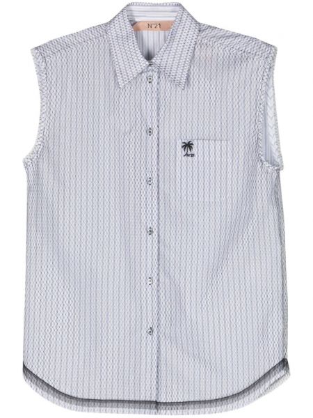 Tīkliņa kokvilnas krekls N°21 balts