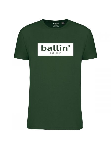 Koszulka z krótkim rękawem Ballin Est. 2013 zielona