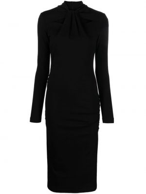 Μίντι φόρεμα Giorgio Armani μαύρο