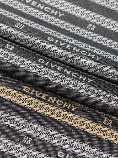 Pañuelo con bordado Givenchy gris