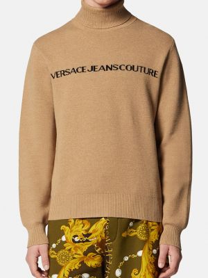 Свитер Versace Jeans Couture бежевый
