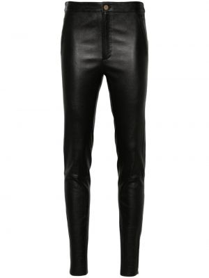 Bőr leggings Max & Moi fekete