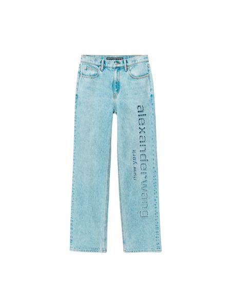 Straight jeans ausgestellt Alexander Wang blau