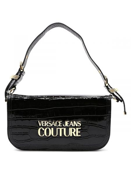Taška přes rameno Versace černá