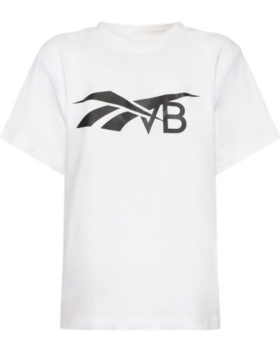 Спортна тениска Reebok X Victoria Beckham бяло