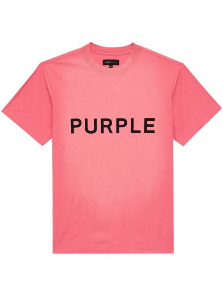 Tricou din bumbac Purple Brand