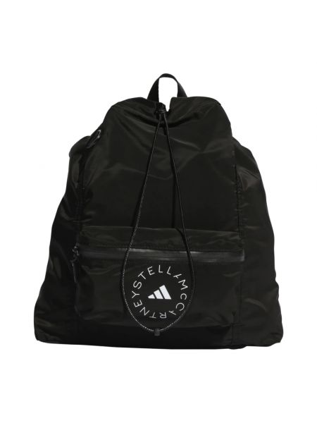 Nylonowy plecak Adidas By Stella Mccartney czarny