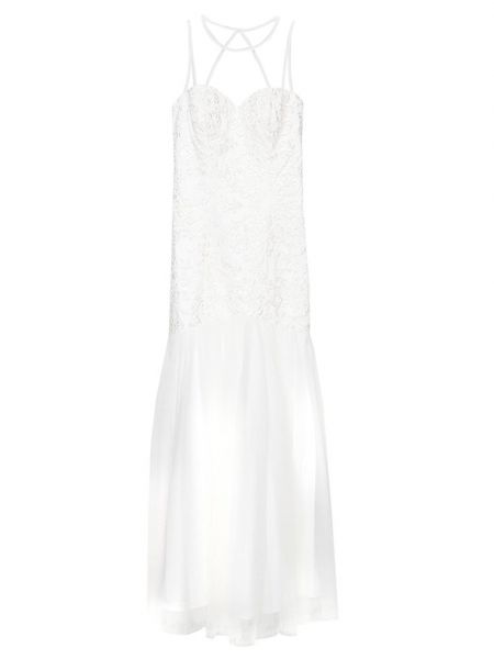 Biała sukienka wieczorowa Orsay