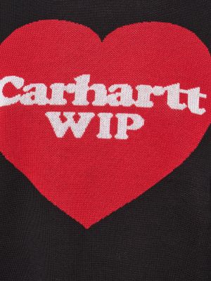 Sweter w serca Carhartt Wip czarny