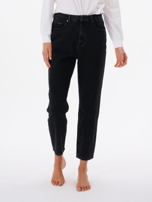 Priliehavé džínsy s rovným strihom Rip Curl čierna