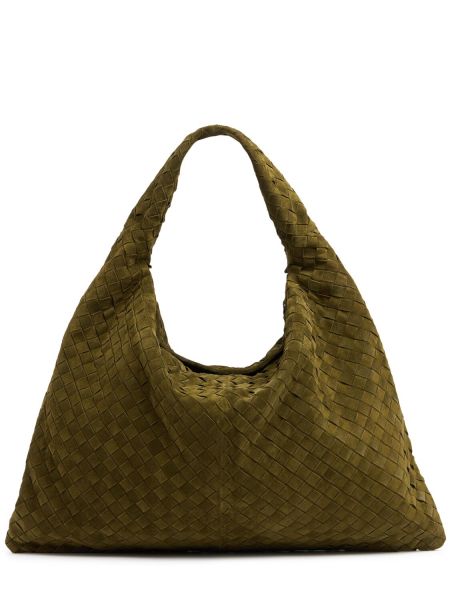 Mokka isot laukut Bottega Veneta khaki