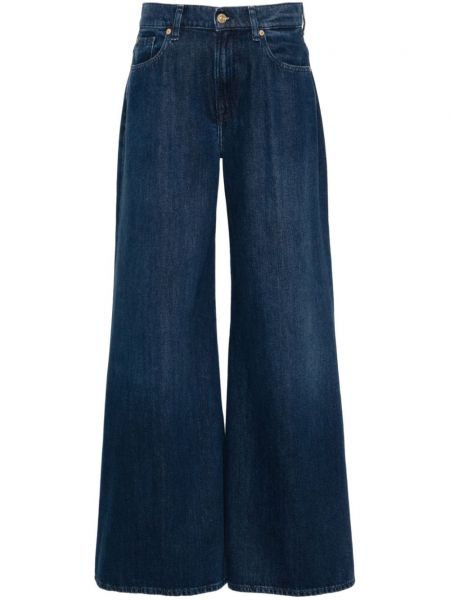 Flared jeans 7 For All Mankind blå