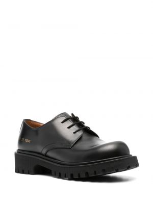 Chaussures oxford en cuir Common Projects noir