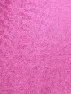 Echarpe à franges en cachemire Isabel Marant rose