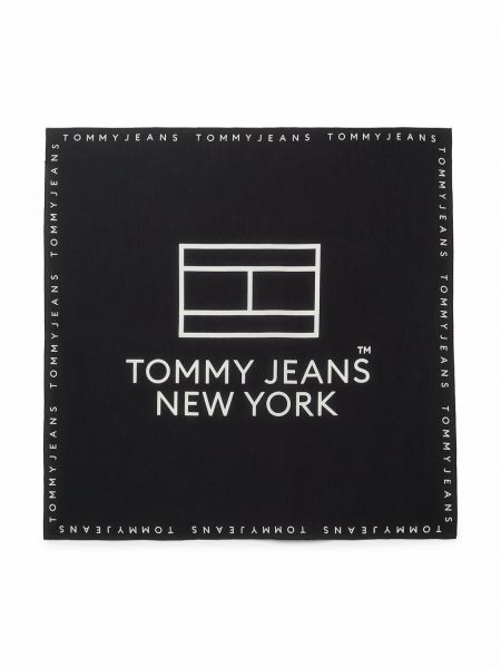 Шарф оверсайз Tommy Jeans черный