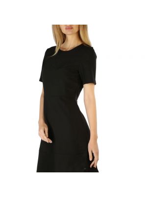 Mini vestido con cremallera Tommy Hilfiger negro