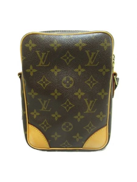 Torba na ramię retro Louis Vuitton Vintage brązowa