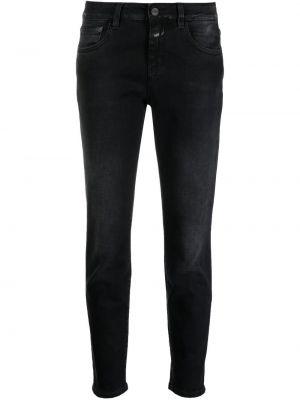 Slim fit jeans 7/8 Closed svart