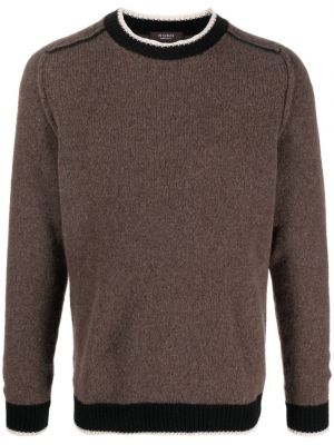 Sweter Peserico brązowy