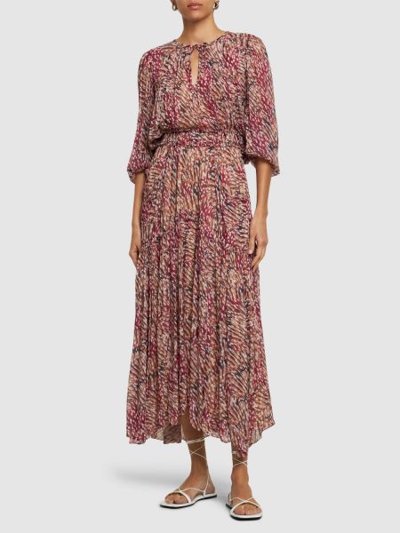 Viskózová dlhá sukňa Marant Etoile